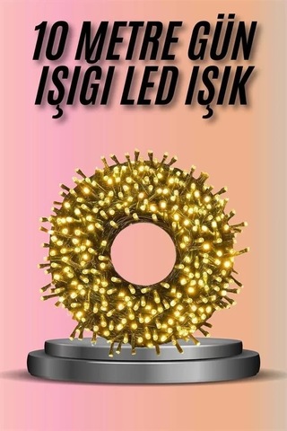 Home Dekoratif Aydınlatma Ampüllü 10 Metre Gün Işığı Şerit Led