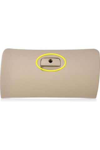 Skoda Superb Mk1 2002-2008 Torpido Kapağı Açma Kolu Bej 3B1857122