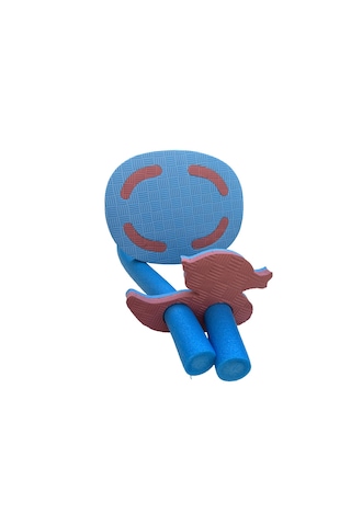 Yüzme Tahtası 3 Lü Set Bordo Mavi - Oval Bordo - Mavi