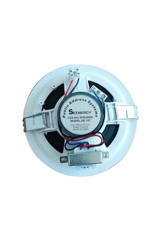 Seenergy Se-15t Alçıpan Tavan Hoparlör / 5" Tavan Hoparlörü 3w / 5 İnç Tavan Hoparlör