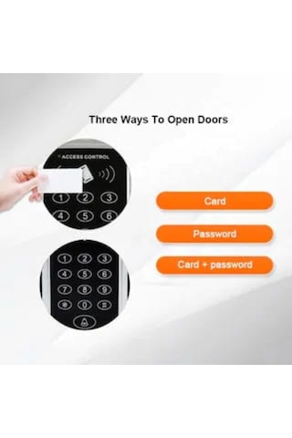 Sonex Rfid Şifreli Kapı Kilidi 15 Adet Proximity Anahtarlık Gösterge