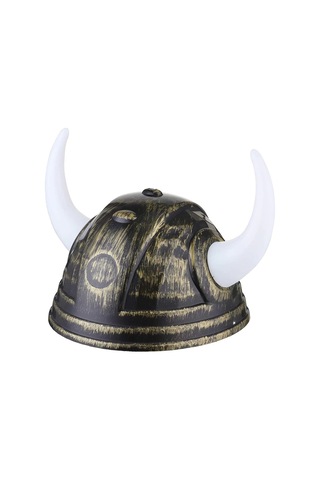 Viking Başlığı Asteriks Başlığı Altın Renk Renkli