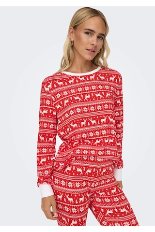 Only Kırmızı Kadın Pijama Takımı 15309334 001