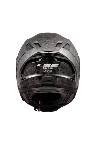 Ls2 Dragon Karbon Forged Kask Siyah