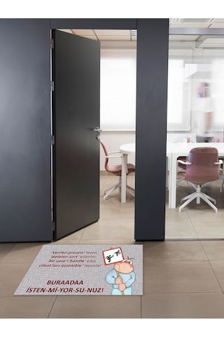 İstenmiyorsunuz İş Yeri Paspas Lovebug-t