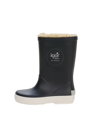 Igor Splash Nautico Borreguito Çocuk Lacivert Çizme Lacivert