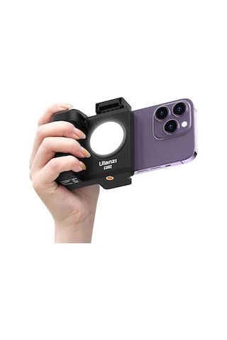 Ulanzi Cg 02 Kumanda Ve Işıklı Telefon Kamera Tutacağı 3282b 1 Black