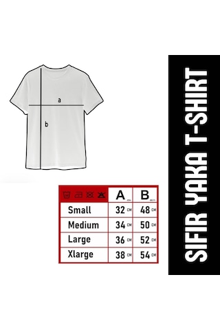 Sıfır Yaka T-shirt - %100 Pamuk Çocuk Atatürk Baskılı Beyaz
