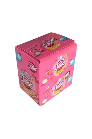 Jox Minies Çilek Aromalı Ekşi Şekerleme 10 Gr 24 Adet