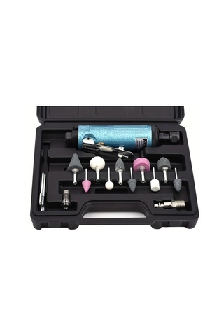 Dashanshop 15pcs Profesyonel Hava Die Grinder Seti 1 4 Ve 1 8 Collets Gravur Cila Ve Oyma Endustriyel Kullanım