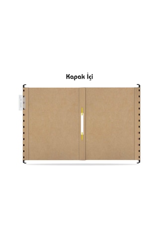 Tunakart Asd2003 Plastik Çubuklu Askılı Telli Dosya