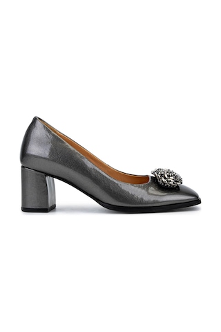 Relax Anatomic Kadın Hakiki Deri Gri Metal Comfort Ayakkabı 611 H62035-03 Bn Ayk Sk25-26 Grey Metal Gri