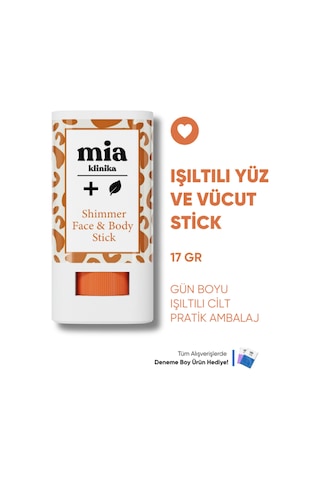 Mia Klinika Işıltılı Yüz ve Vücut Stick 17 G