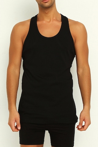 Yıldız 376 Erkek Likralı Rambo Atlet Siyah