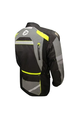 Motosiklet Montu Long 4 Mevsim Full Korumalı Maxdura 600-d Dayanıklı Kumaş Touring Motor Mont Yellow