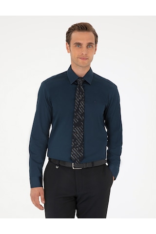 Pierre Cardin Erkek Lacivert Gömlek Basic 50292520-vr033 Lacivert