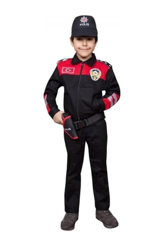 Sıngle Sword Yunus Çocuk Polis Takımı Kemer&tabanca Kılıflı Kırmızı - 523649547 Kırmızı