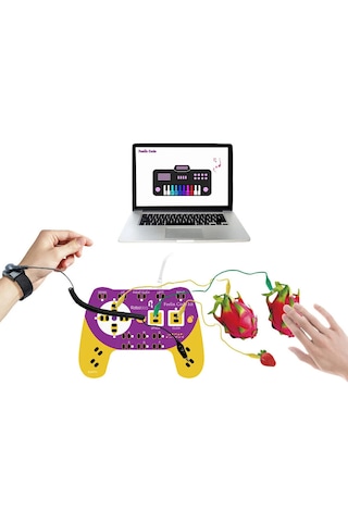 Robobloq Feelin Code İletken Nesneleri, Klavye - Touchpad Gibi Kullanın