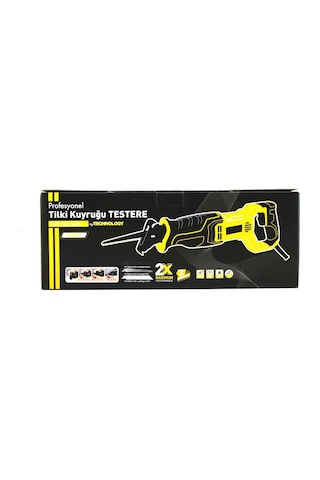 Assur Profesyonel Asr-624 Elektrikli Testere 230v 0-2800 Rpm Sarı Tilki Kuyruğu