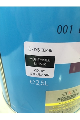 Polisan Primera Sentetik Parlak 2,5 Litre Beyaz
