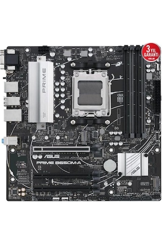 Asus Prıme B650m-a Ddr5 Hdmı Dp,mdp Pcıe 16x V5.0 Am5 Matx