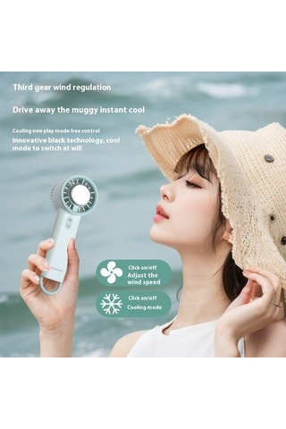 Soğutma Küçük Fan Uzun Ömürlü Mini El Fanı 5929 Camgöbeği