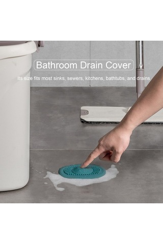 Didadodo Banyo & Mutfak İçin 2'li 1 Arada Saç Tutucu - Sarı Renk Seçenekli Renkli Sarı