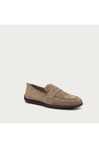 Sand Beige Oxford / Klasik Erkek 15b0 Frau Suede Bej