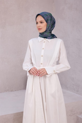 Belli İpek Eşarp - 4218-50 Yeşil Twill