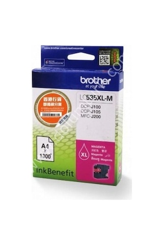 Brother Lc535Xlm Dcp-J105 & Mfc-J200 Kırmızı Kartus 1300 Sayfa