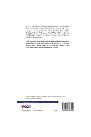 Doğum Lekesi - Nathaniel Hawthorne - Can Yayınları
