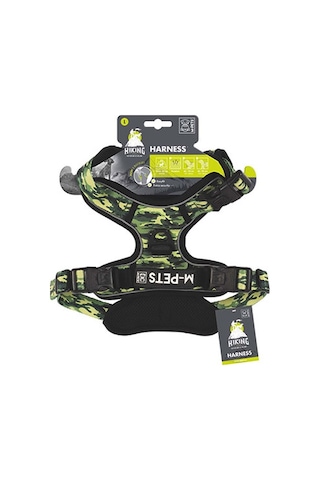 M-pets Hiking Reflektörlü Köpek Göğüs Tasması Kamuflaj Large 45-95 Cm 244-58021.03 Renkli