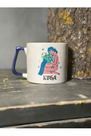 Kova Burcu Tasarım Kupa