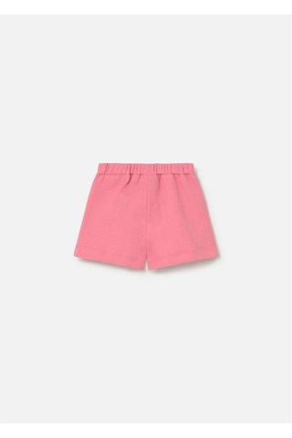 Kız Bebek Cepli Şort Pembe 1201 Pembe