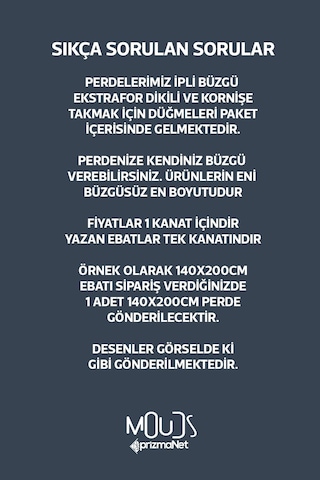 Mosque Tiles 1 Desenli Süet Oturma Odası Salon Fon Perde Ekstrafor Büzgü Tek Kanat Prd-1086 Çok Renkli