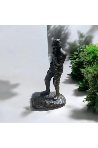 Atatürk Büstü - Bronz Görünümlü - Özel Tasarım Atatürk Biblosu