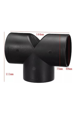 Galaxy Webasto Tipi Hava Ayırıcı T Boru 75 Mm