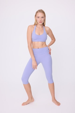 Hıghrıse Comfortflex Yüksek Bel Spor & Aktif Yaşam Kapri Taytı-2687 Lavanta