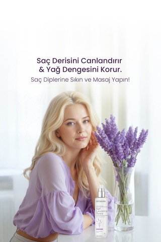 Optiderm Lavanta Suyu Canlandırıcı Ve Besleyici Tonik %100 Doğal