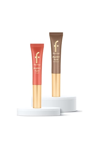 Flormar Puffy Sünger Aplikatörlü 2'li Likit Kontür & Allık Seti SET197
