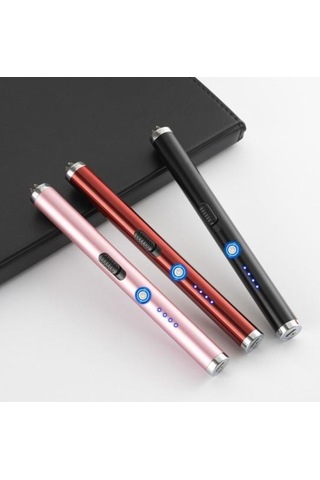 Pazly Yüksek Kaliteli Mavi Rüzgar Geçirmez Ateşleyici - Darbe Kontrolü - Kamp & Mutfak İçin Mavi