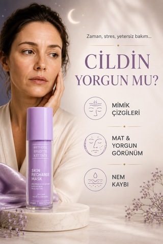 Methode Brigitte Kettner Zinc Repair Skin Recharge Mask 50 Ml Yoğun Yenileyici Yüz Maskesi