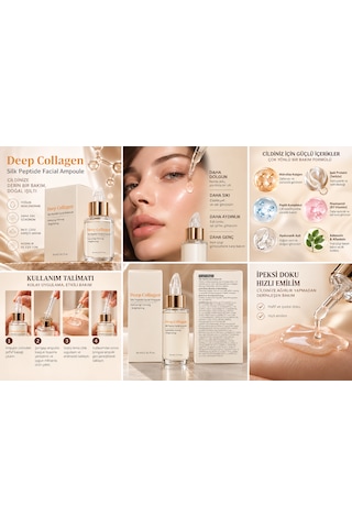Deep Collagen Silk Peptide Facial Serum