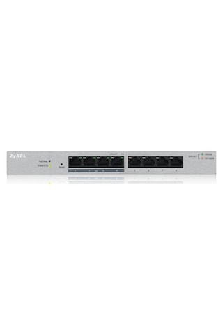 ZYXEL GS1200-8HPV2 8 PORT (4x10/100/1000+4x10/100/1000 POE) WEB YÖNETİLEBİLİR POE SWITCH (60 WATT)