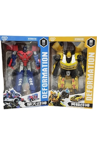 Büyük Boy Optimus Prime/bumblebee Arabaya Dönüşen Robot Oyuncak Optimus Prime
