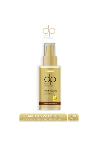Dp Daily Perfection Argan Yağlı Ve E Vitaminli Saç Bakım Yağı 100 ML