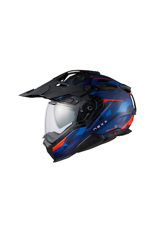 Nexx X.Wed 3 Trailmania Kros Motosiklet Kaskı Mat Mavi