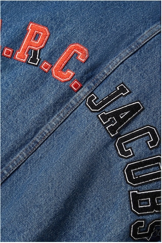 A.p.c X Marc Jacobs Erkek Denim Jacket Straight Fit Mavi