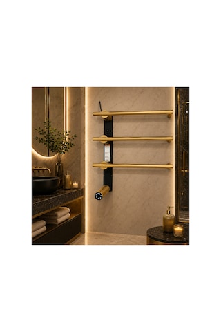 Elektrikli Havlupan 50x48xh100 Cm 60 Watt 65 C Gold