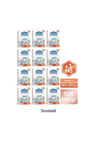 Senımıl 4 Çocuk Devam Sütü 250 G 12 Adet